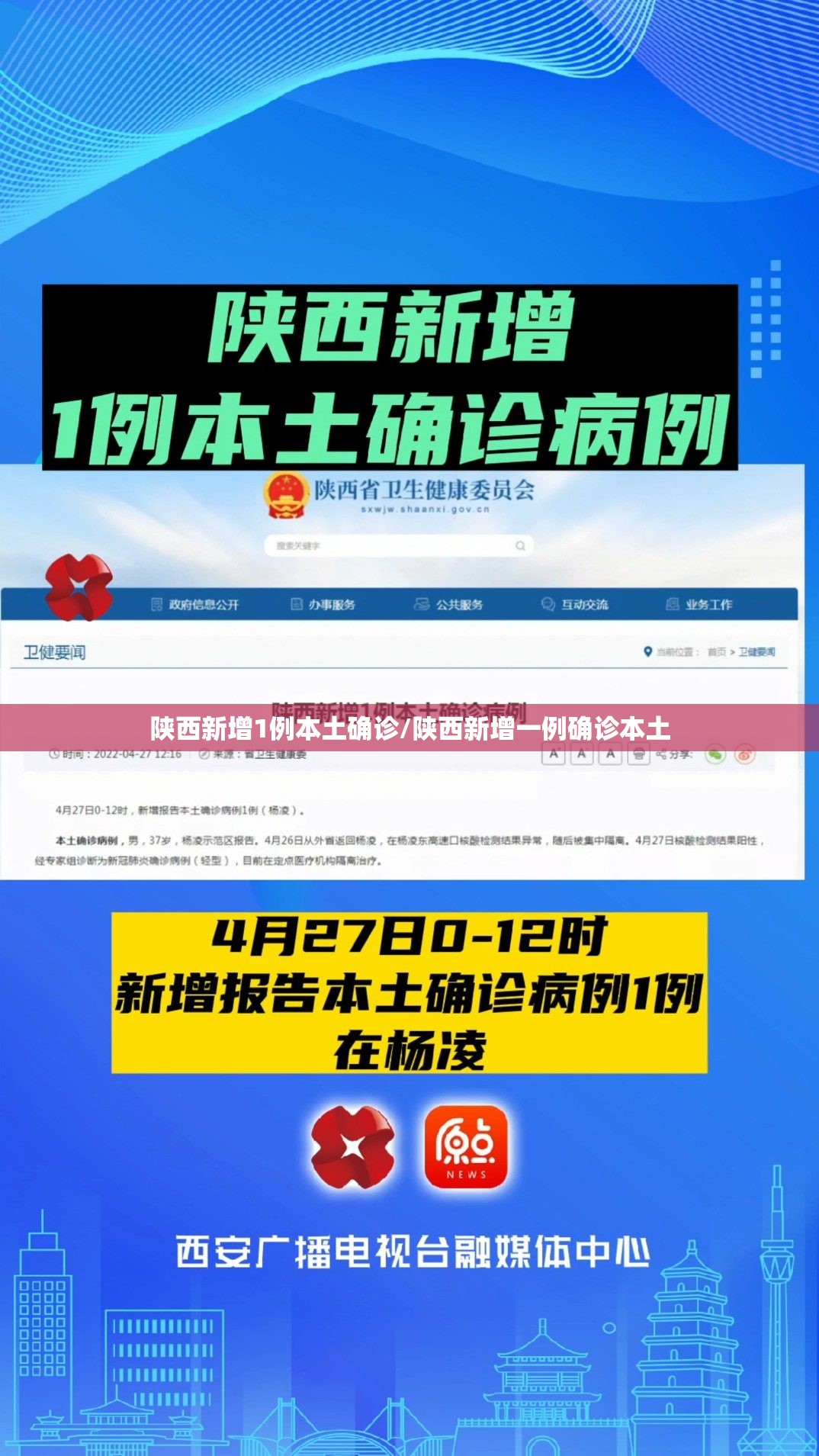陕西新增1例本土确诊/陕西新增一例确诊本土 陕西新增1例本土确诊/陕西新增一例确诊本土