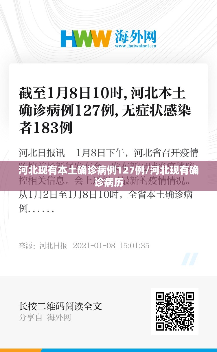 河北现有本土确诊病例127例/河北现有确诊病历 河北现有本土确诊病例127例/河北现有确诊病历