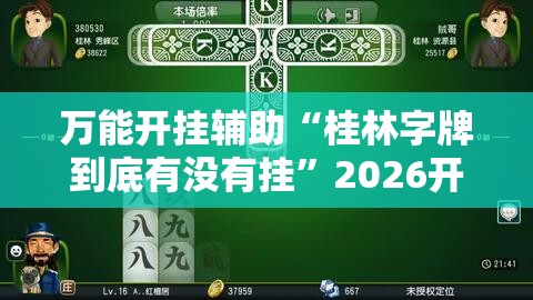 万能开挂辅助“桂林字牌到底有没有挂”2026开挂教程步骤