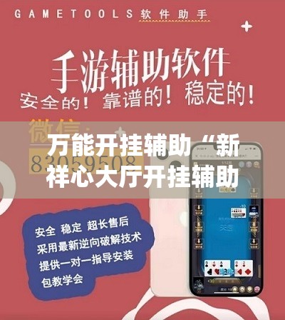 万能开挂辅助“新祥心大厅开挂辅助器通用版”(辅助神器)开挂详细教程