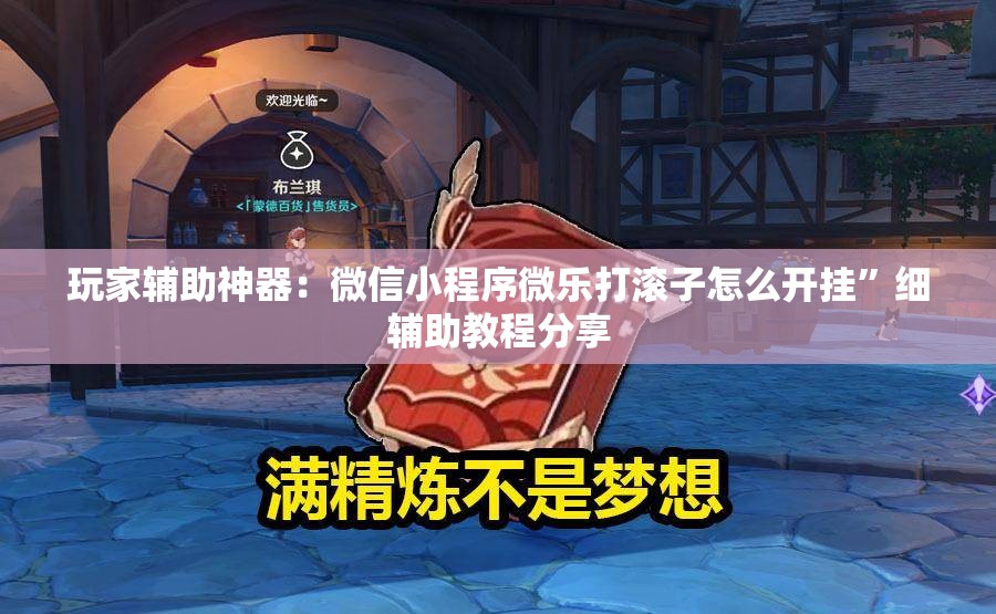 玩家辅助神器：微信小程序微乐打滚子怎么开挂”细辅助教程分享