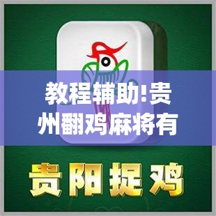 教程辅助!贵州翻鸡麻将有挂吗”开挂(透视)辅助教程