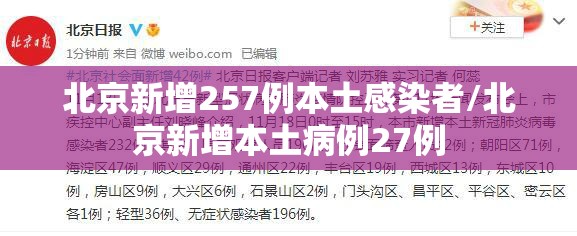 北京新增257例本土感染者/北京新增本土病例27例 北京新增257例本土感染者/北京新增本土病例27例