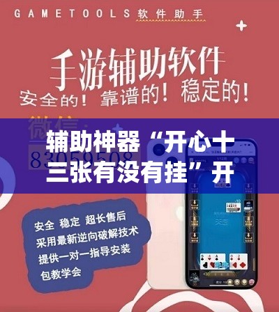辅助神器“开心十三张有没有挂”开挂(透视)辅助神器