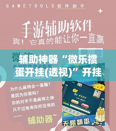 辅助神器“微乐掼蛋开挂(透视)	”开挂辅助脚本+详细开挂安装教程
