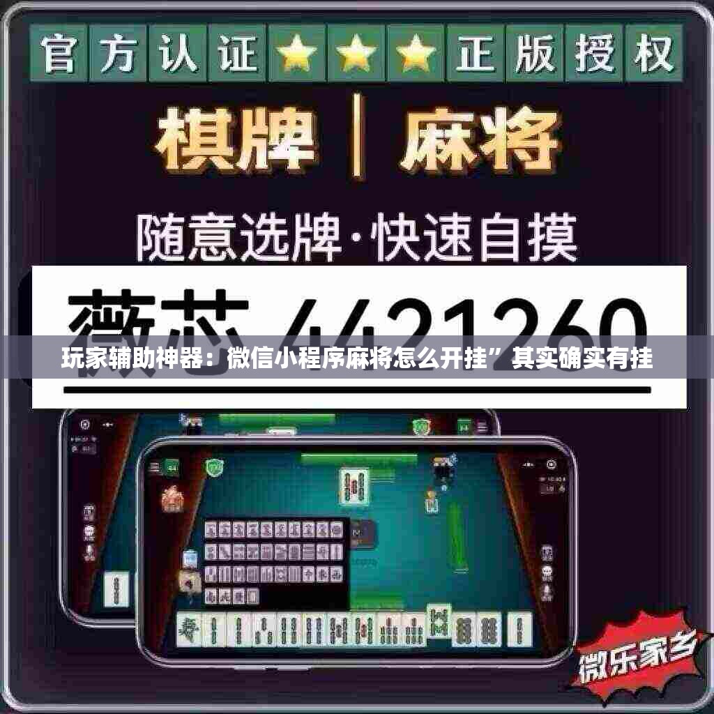 玩家辅助神器：微信小程序麻将怎么开挂”其实确实有挂