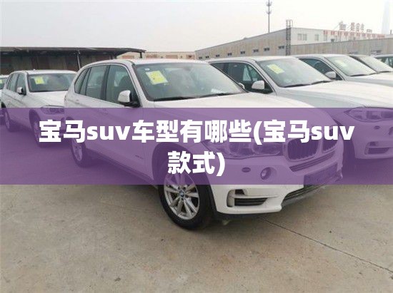 宝马suv车型有哪些(宝马suv款式) 宝马suv车型有哪些(宝马suv款式)