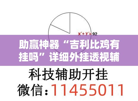 助赢神器“吉利比鸡有挂吗”详细外挂透视辅助软件教程