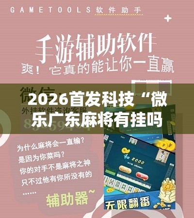 2026首发科技“微乐广东麻将有挂吗”细辅助教程分享