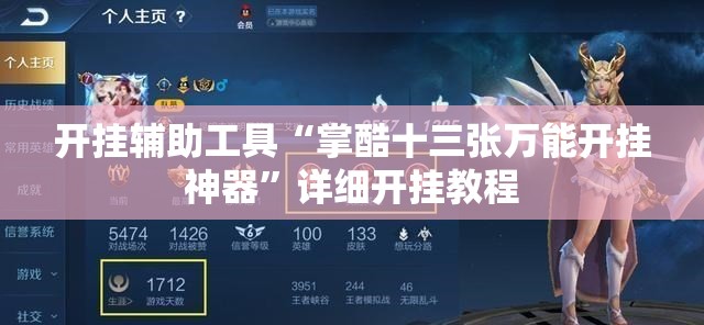开挂辅助工具“掌酷十三张万能开挂神器”详细开挂教程