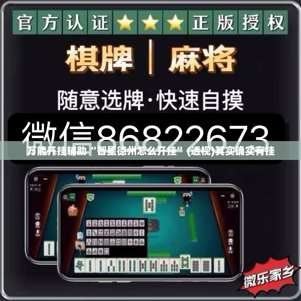 万能开挂辅助“智星德州怎么开挂”(透视)其实确实有挂