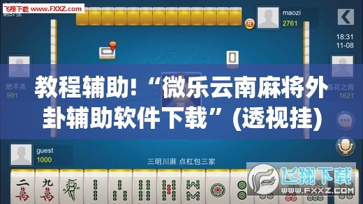 教程辅助!“微乐云南麻将外卦辅助软件下载”(透视挂)辅助下载教程