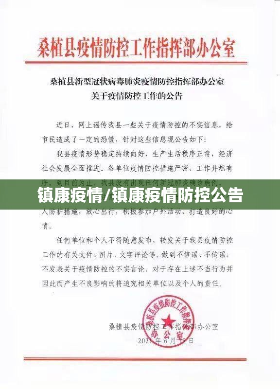 镇康疫情/镇康疫情防控公告