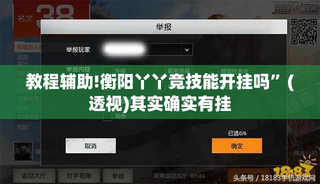 教程辅助!衡阳丫丫竞技能开挂吗”(透视)其实确实有挂