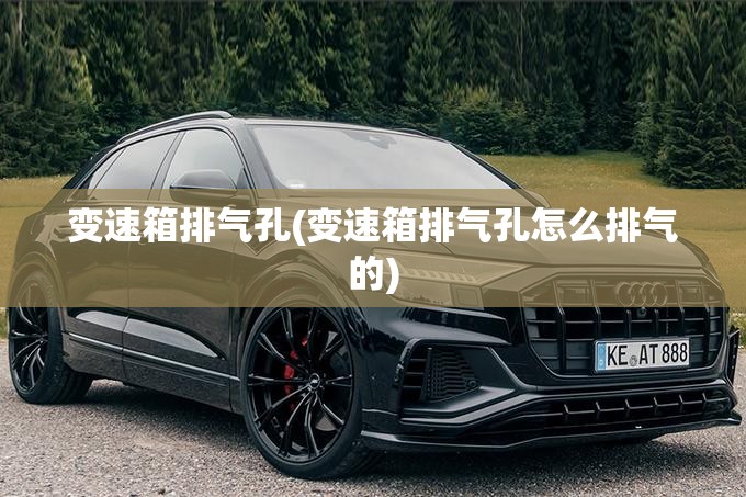 变速箱排气孔(变速箱排气孔怎么排气的)