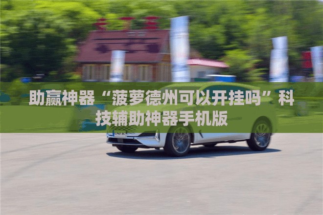 助赢神器“菠萝德州可以开挂吗”科技辅助神器手机版