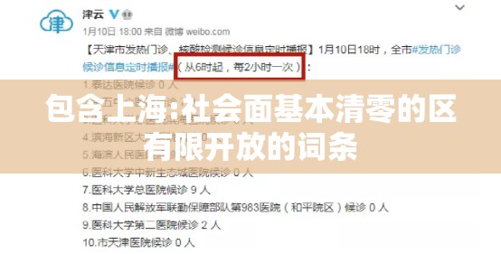 包含上海:社会面基本清零的区有限开放的词条 包含上海:社会面基本清零的区有限开放的词条