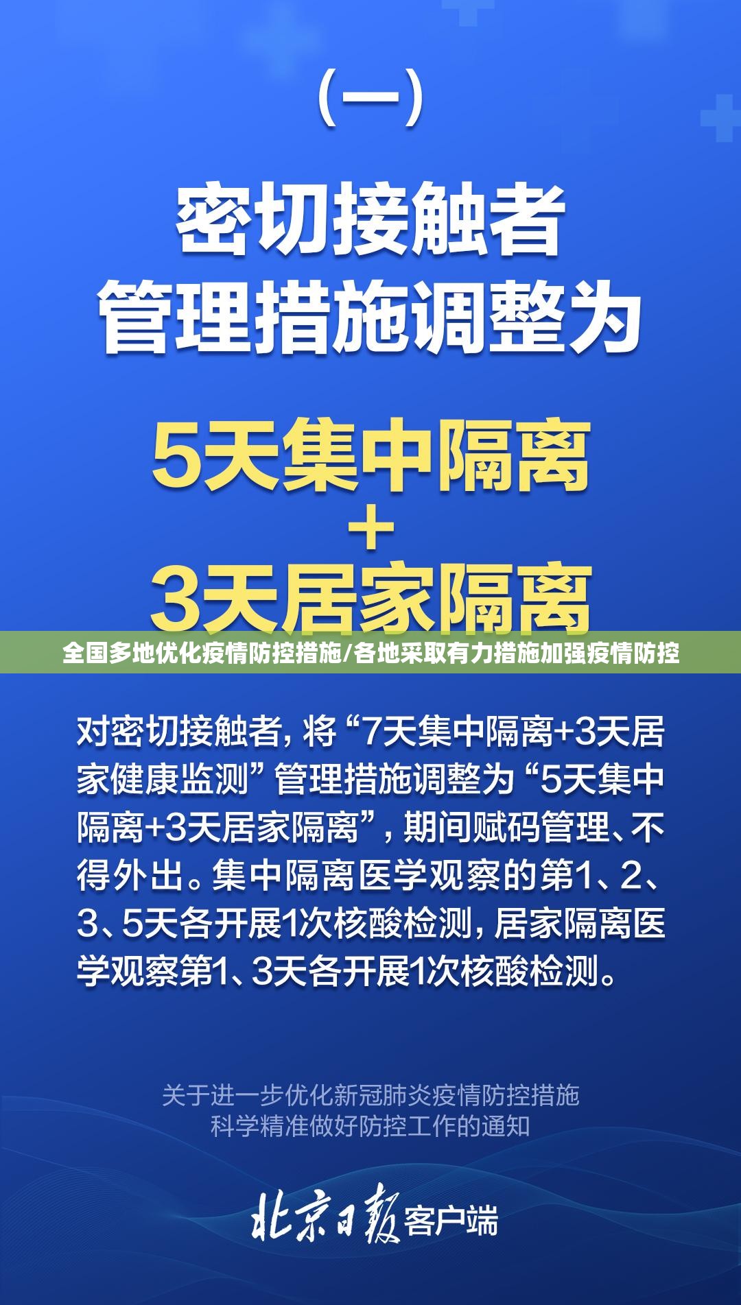 全国多地优化疫情防控措施/各地采取有力措施加强疫情防控 全国多地优化疫情防控措施/各地采取有力措施加强疫情防控