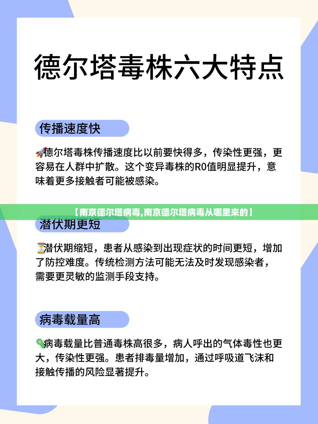 【南京德尔塔病毒,南京德尔塔病毒从哪里来的】 【南京德尔塔病毒,南京德尔塔病毒从哪里来的】