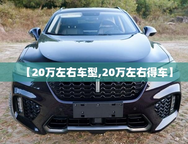 【20万左右车型,20万左右得车】 【20万左右车型,20万左右得车】