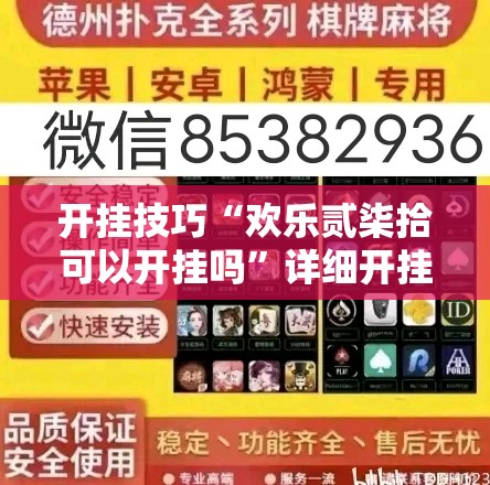 开挂技巧“欢乐贰柒拾可以开挂吗	”详细开挂教程