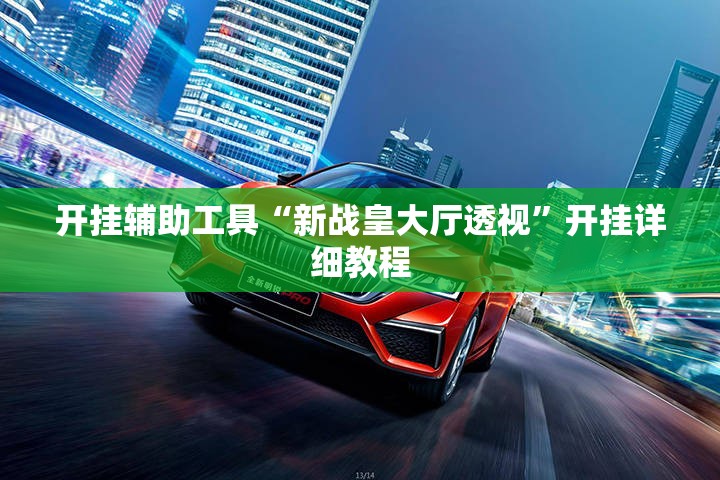 开挂辅助工具“新战皇大厅透视”开挂详细教程