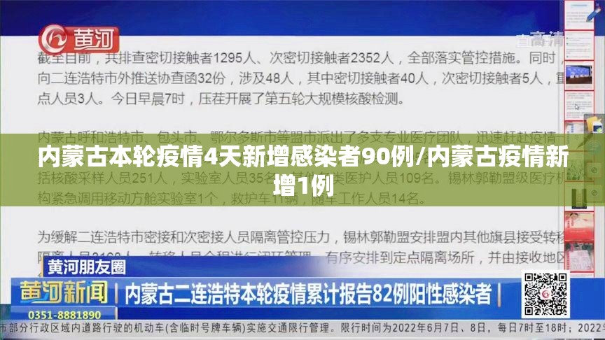 内蒙古本轮疫情4天新增感染者90例/内蒙古疫情新增1例 内蒙古本轮疫情4天新增感染者90例/内蒙古疫情新增1例