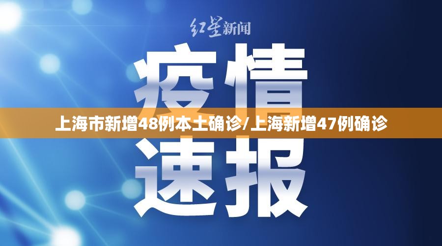 上海市新增48例本土确诊/上海新增47例确诊