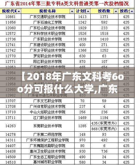 【2018年广东文科考6oo分可报什么大学,广东文科650】