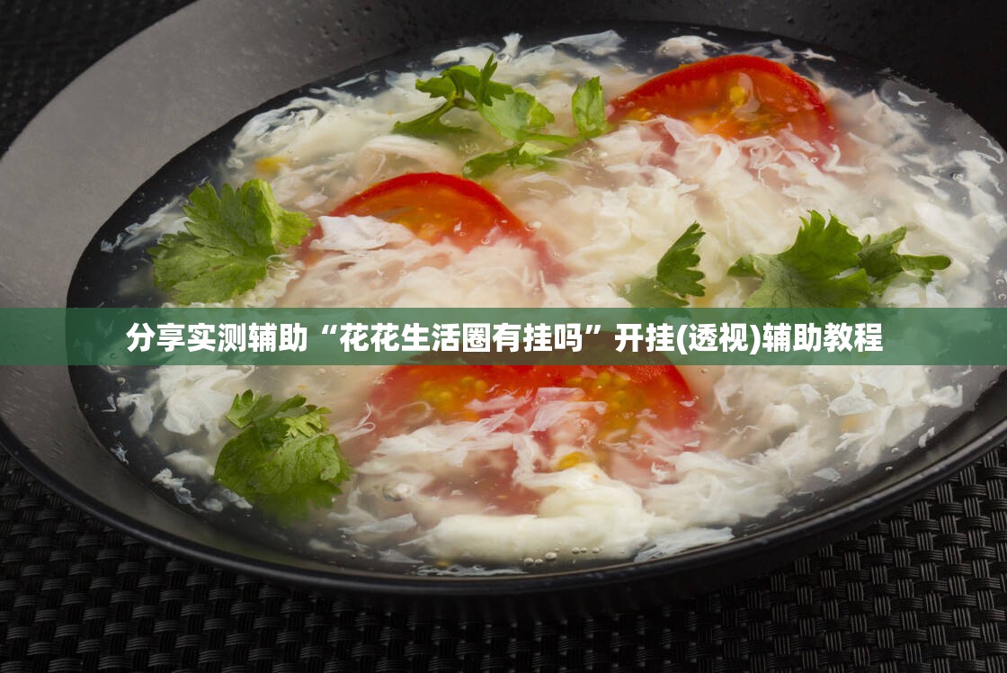 分享实测辅助“花花生活圈有挂吗”开挂(透视)辅助教程