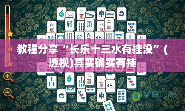 教程分享“长乐十三水有挂没”(透视)其实确实有挂