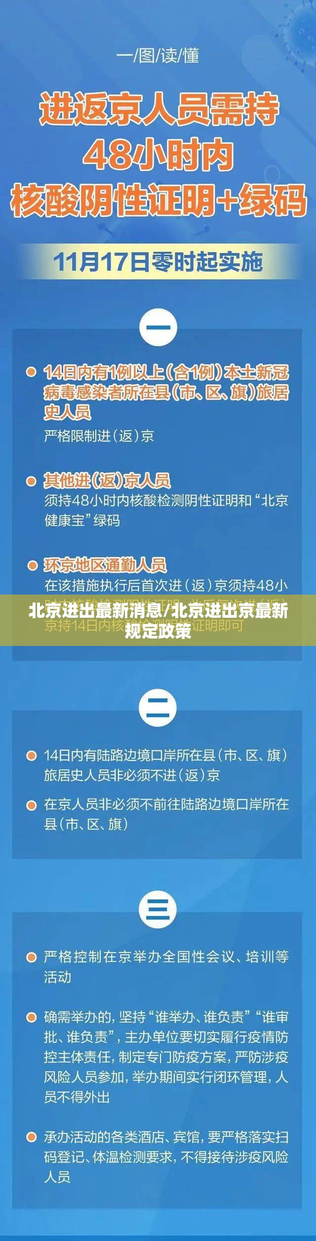 北京进出最新消息/北京进出京最新规定政策