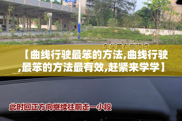 【曲线行驶最笨的方法,曲线行驶,最笨的方法最有效,赶紧来学学】 【曲线行驶最笨的方法,曲线行驶,最笨的方法最有效,赶紧来学学】