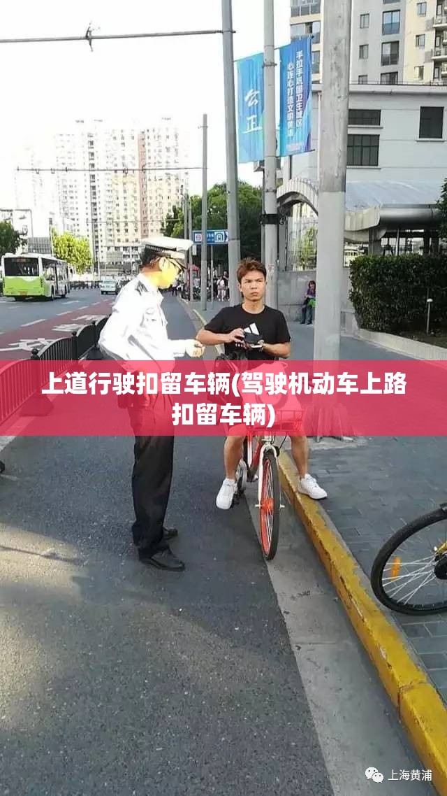 上道行驶扣留车辆(驾驶机动车上路扣留车辆) 上道行驶扣留车辆(驾驶机动车上路扣留车辆)