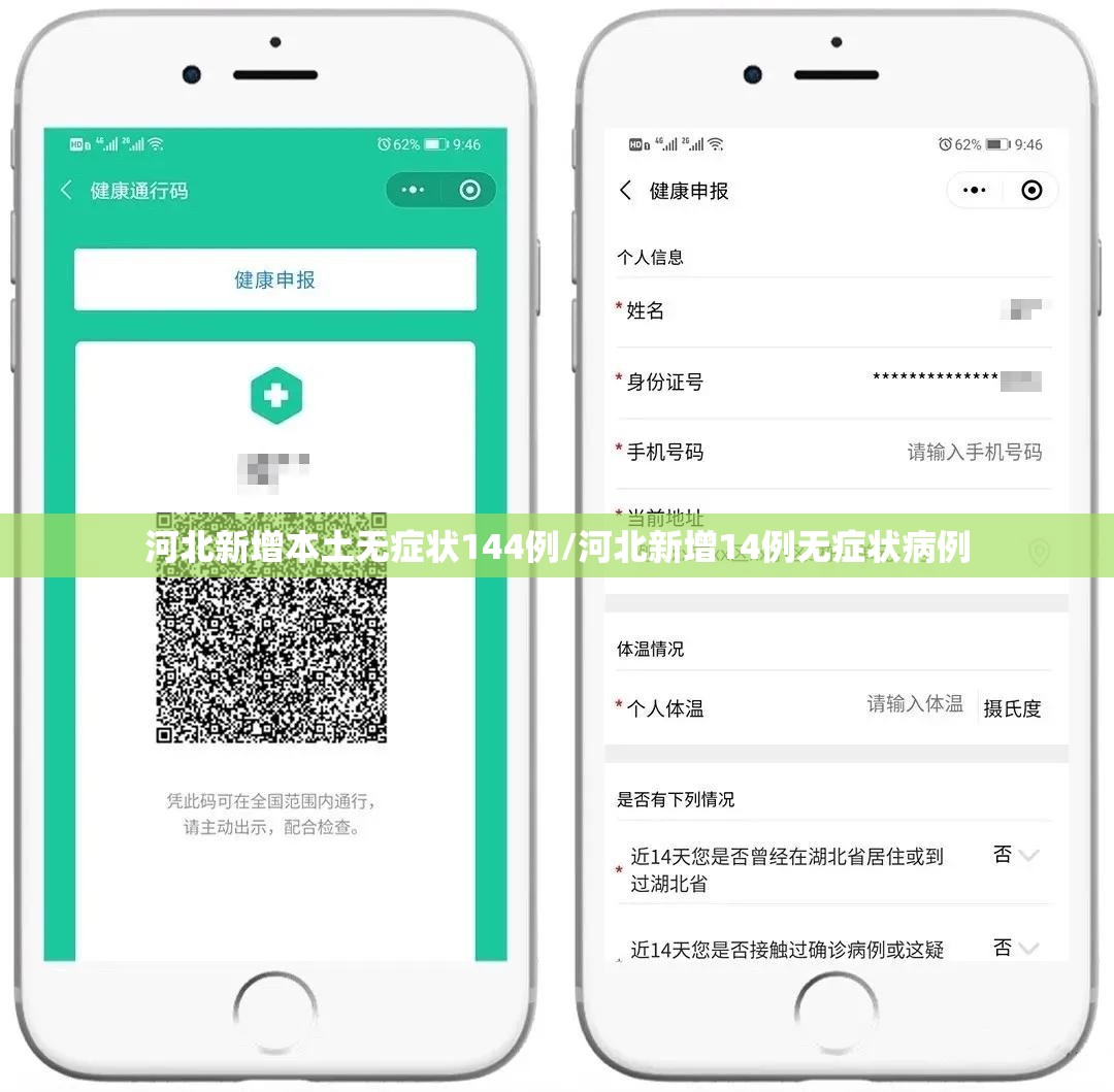 河北新增本土无症状144例/河北新增14例无症状病例