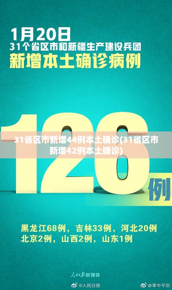31省区市新增44例本土确诊(31省区市新增42例本土确诊) 31省区市新增44例本土确诊(31省区市新增42例本土确诊)