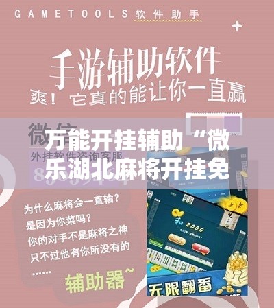 万能开挂辅助“微乐湖北麻将开挂免费下载安装”详细分享装挂步骤