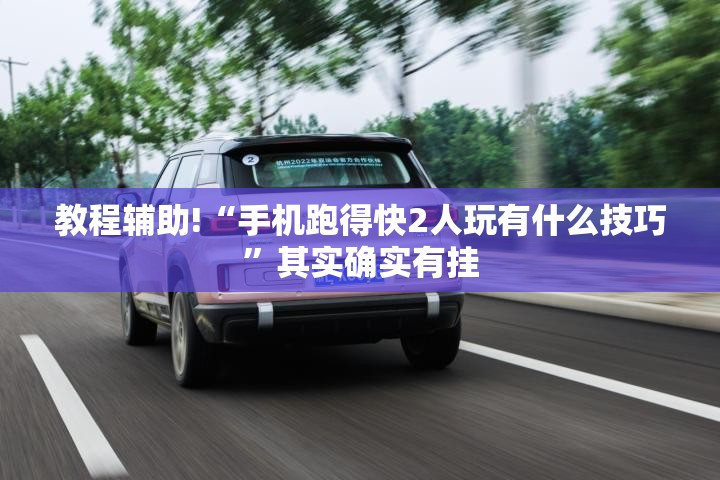 教程辅助!“手机跑得快2人玩有什么技巧”其实确实有挂