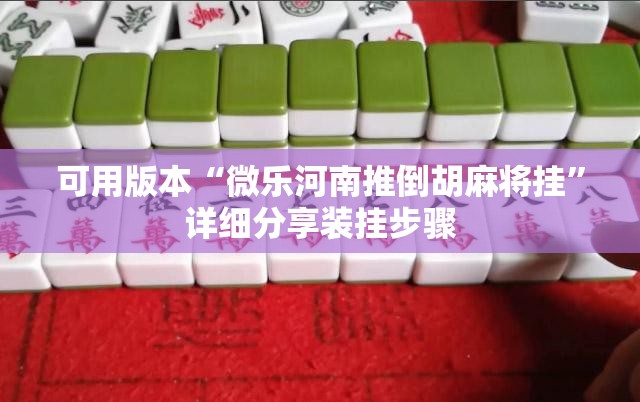 可用版本“微乐河南推倒胡麻将挂	”详细分享装挂步骤