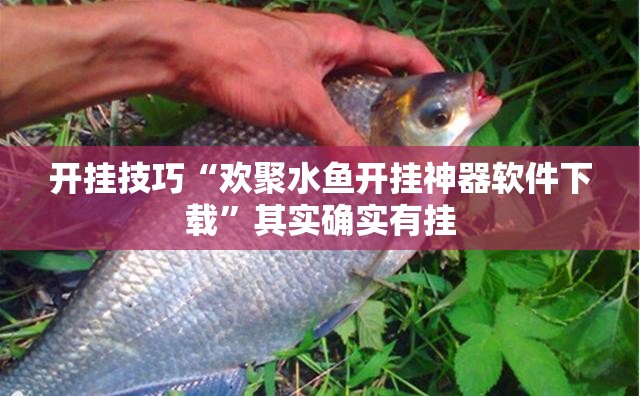 开挂技巧“欢聚水鱼开挂神器软件下载”其实确实有挂