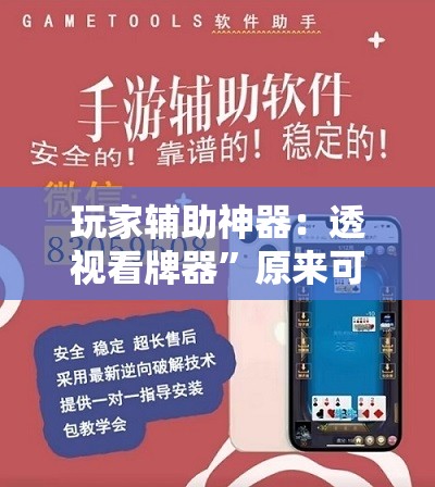 玩家辅助神器：透视看牌器”原来可以开挂