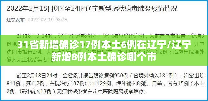 31省新增确诊17例本土6例在辽宁/辽宁新增8例本土确诊哪个市 31省新增确诊17例本土6例在辽宁/辽宁新增8例本土确诊哪个市