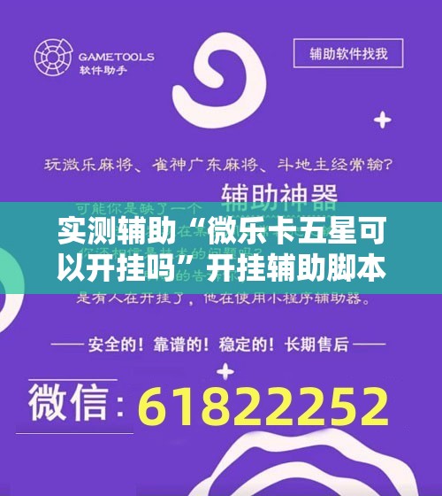实测辅助“微乐卡五星可以开挂吗”开挂辅助脚本+详细开挂安装教程
