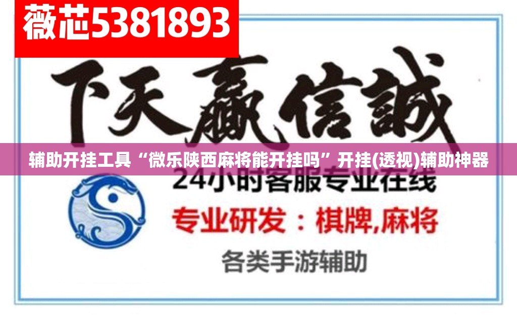 辅助开挂工具“微乐陕西麻将能开挂吗”开挂(透视)辅助神器