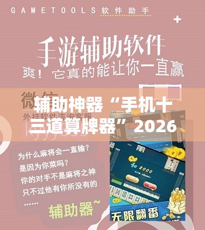辅助神器“手机十三道算牌器”2026开挂教程步骤