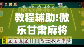 教程辅助!微乐甘肃麻将有没有挂	”其实确实有挂