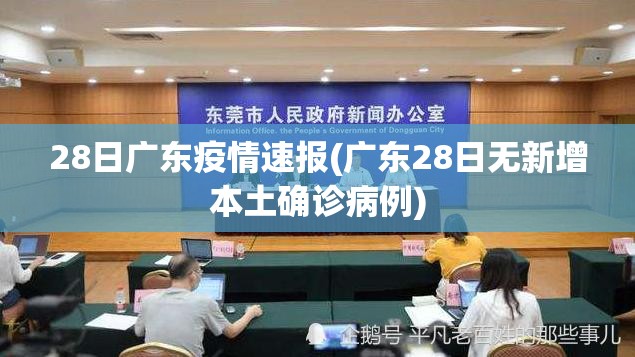 28日广东疫情速报(广东28日无新增本土确诊病例) 28日广东疫情速报(广东28日无新增本土确诊病例)