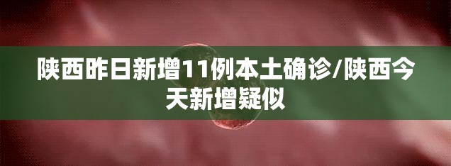 陕西昨日新增11例本土确诊/陕西今天新增疑似