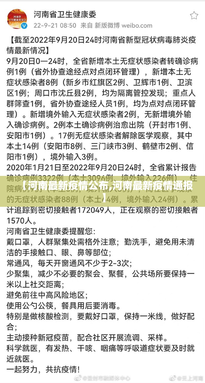 【河南最新疫情公布,河南最新疫情通报】