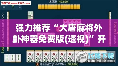 强力推荐“大唐麻将外卦神器免费版(透视)”开挂辅助脚本+详细开挂安装教程